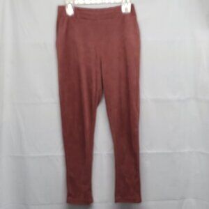 Zara Trafaluc Leggings Pants Size Small Soft Faux Suede Spring Summer 2017